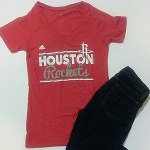 Adidas Houston rockets top